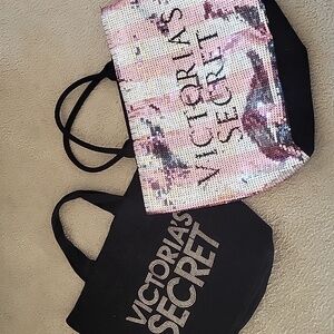 2 Victoria Secret Tote Bags